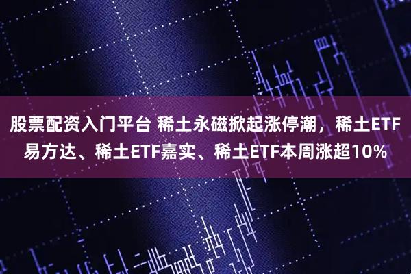 股票配资入门平台 稀土永磁掀起涨停潮，稀土ETF易方达、稀土ETF嘉实、稀土ETF本周涨超10%